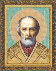 Вышивка ПИ-002 Икона «Св. Николай Чудотворец»