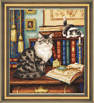 Вышивка ГО-002 В кабинете