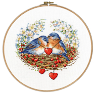Вышивка РС-024 Птички в гнезде