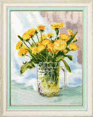 Вышивка АК-014 Букет одуванчиков