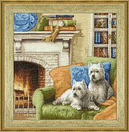Вышивка ГО-001 У камина