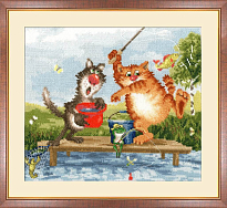 Вышивка ВК-025 Золотая рыбка