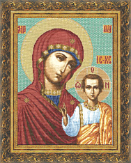 Вышивка ПИ-001 Казанская икона Божьей Матери