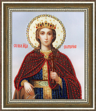 Вышивка РТ-129 Икона Святой Великомученицы Екатерины